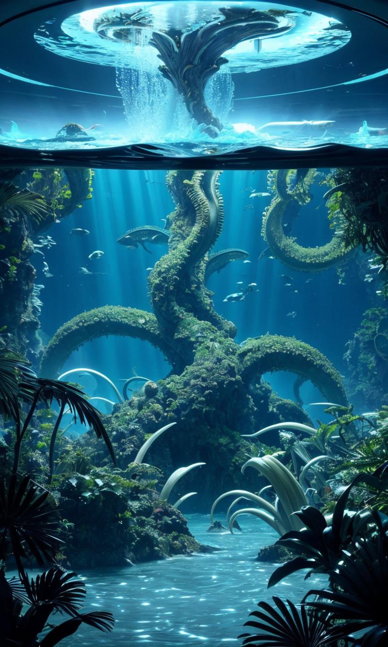 12764-979325803-The water world of the future, with strange and huge tentacled alien creatures and primitive flora, splashing water, swirling wh.png